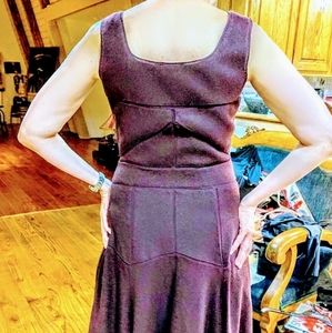 Calvin Klein Black Lable Wool/Silk Dress